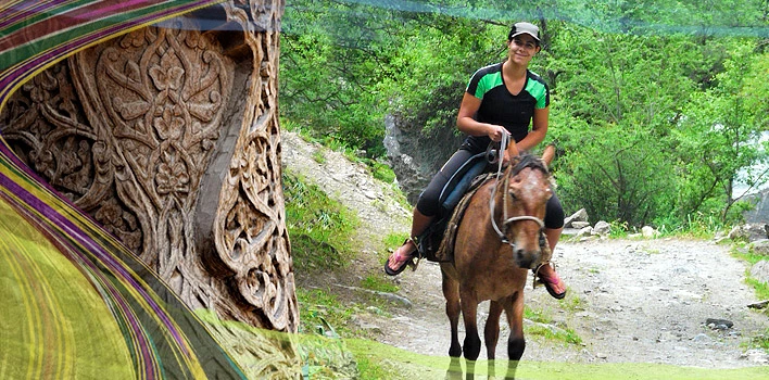Equitación en paisajes naturales