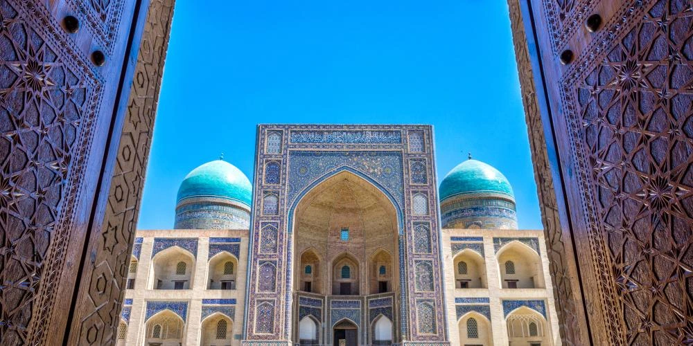 Vista de Bujará, Uzbekistán