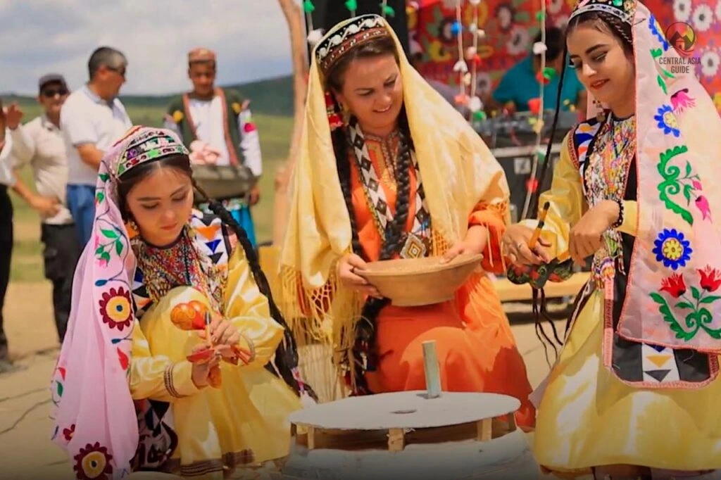 Pueblo tradicional en Uzbekistán