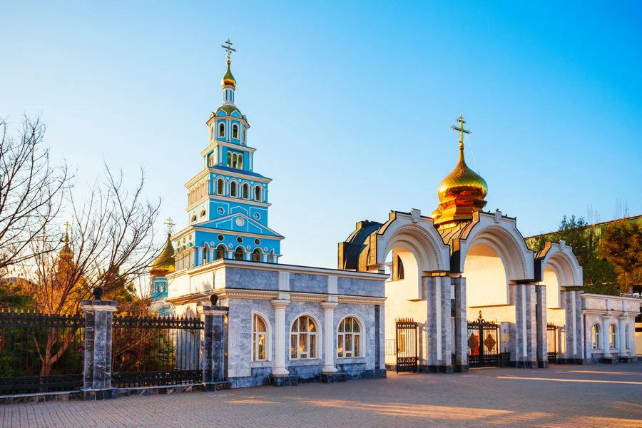 Iglesia ortodoxa en Tashkent