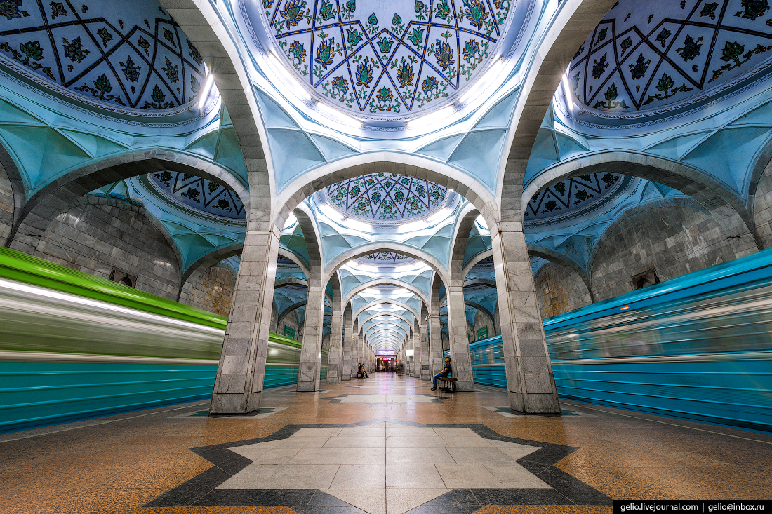 Estación de metro histórica de Tashkent